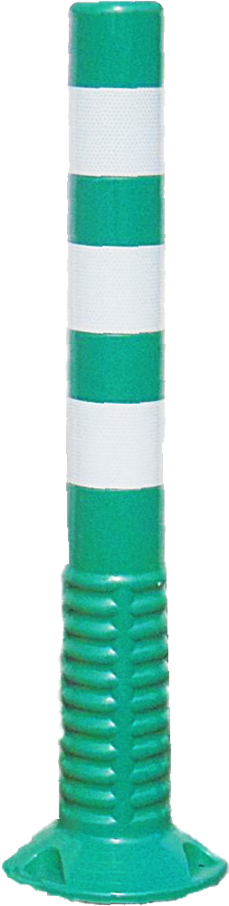 J-Flex , verende paal, groen, H 75cm, diam 8cm.