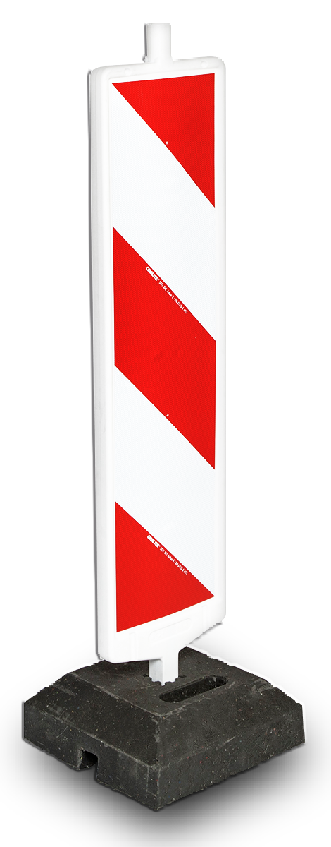 Baken kunststof IIa/IIb HI 250 x 1000 mm