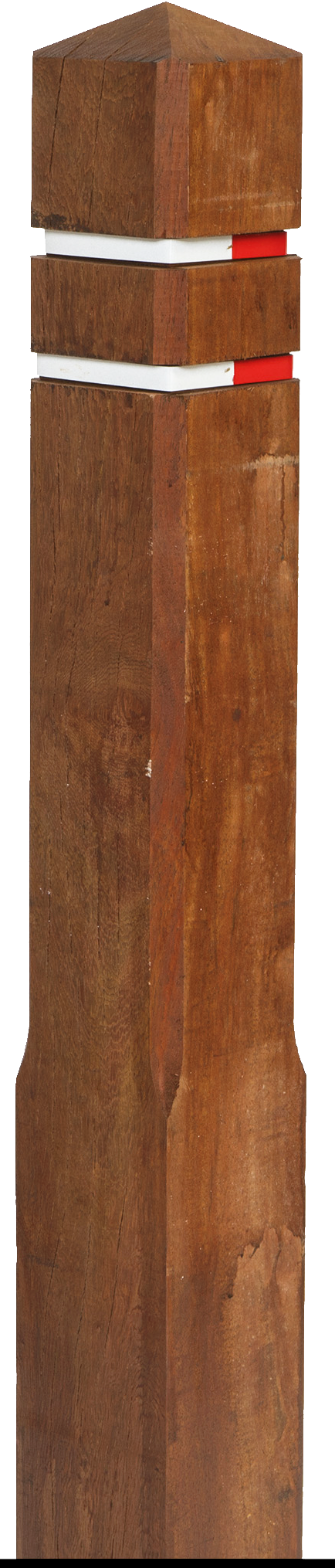Diamantkoppaal Azobe - H 1400 mm  14,5 x 14,5cm FSC