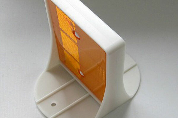 New Jersey reflector 129 x 87 x 157 mm dubbelzijdig w/o -