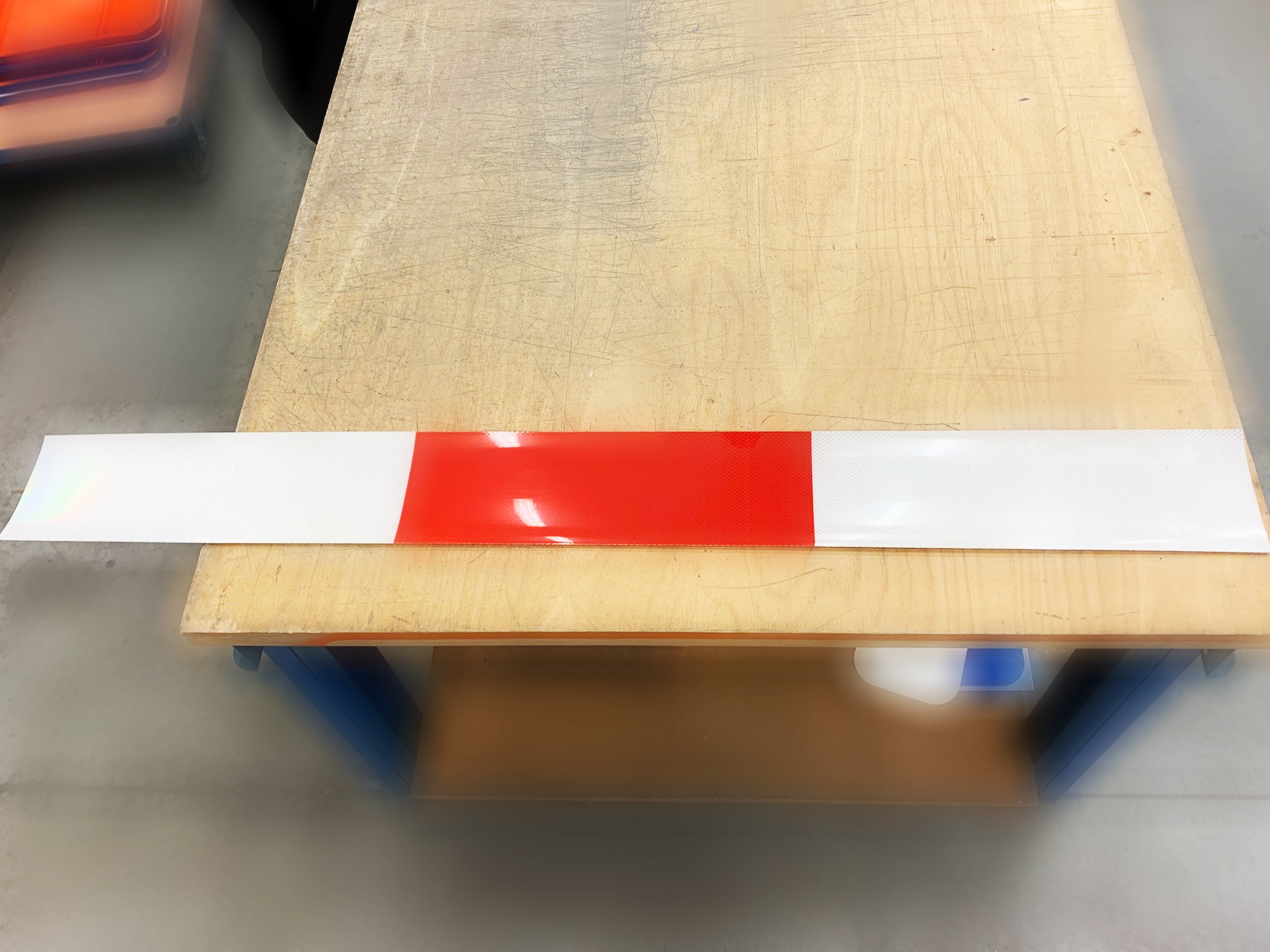 Bareelplank uit geëxtr alu profiel - R/W kl.2 2000 x 150 mm
