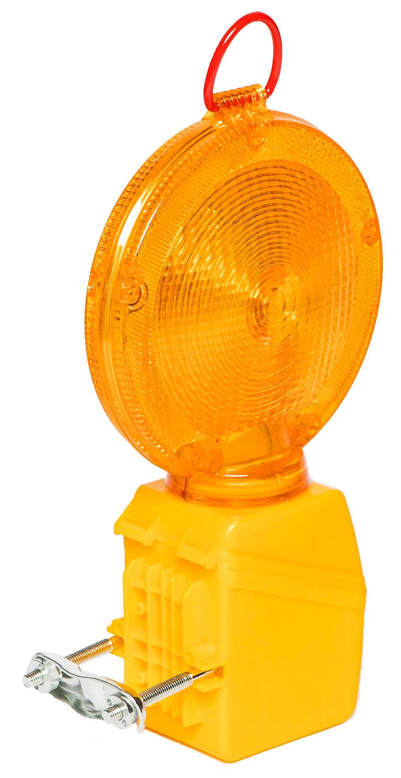 Knipperlicht Monolight Nissen LED met anti-diefstalbeugel,