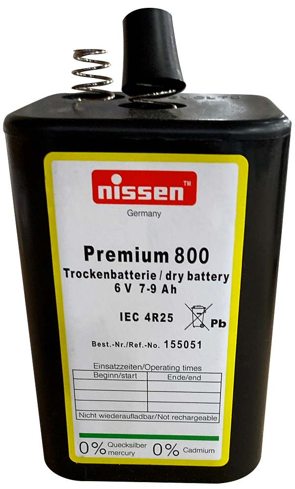 Blokbatterij 6V Konstant-45 - 45-50 Ah