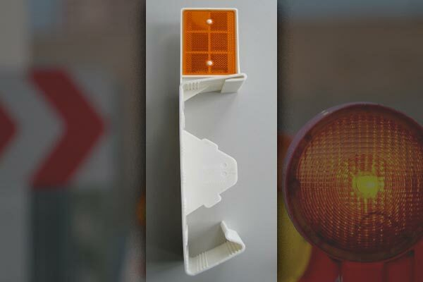 Vangrailreflector reclip voor stalen vangrail